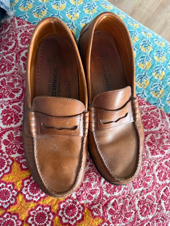 Mephisto Other - Mephisto Men's Tan Leather Penny Loafers